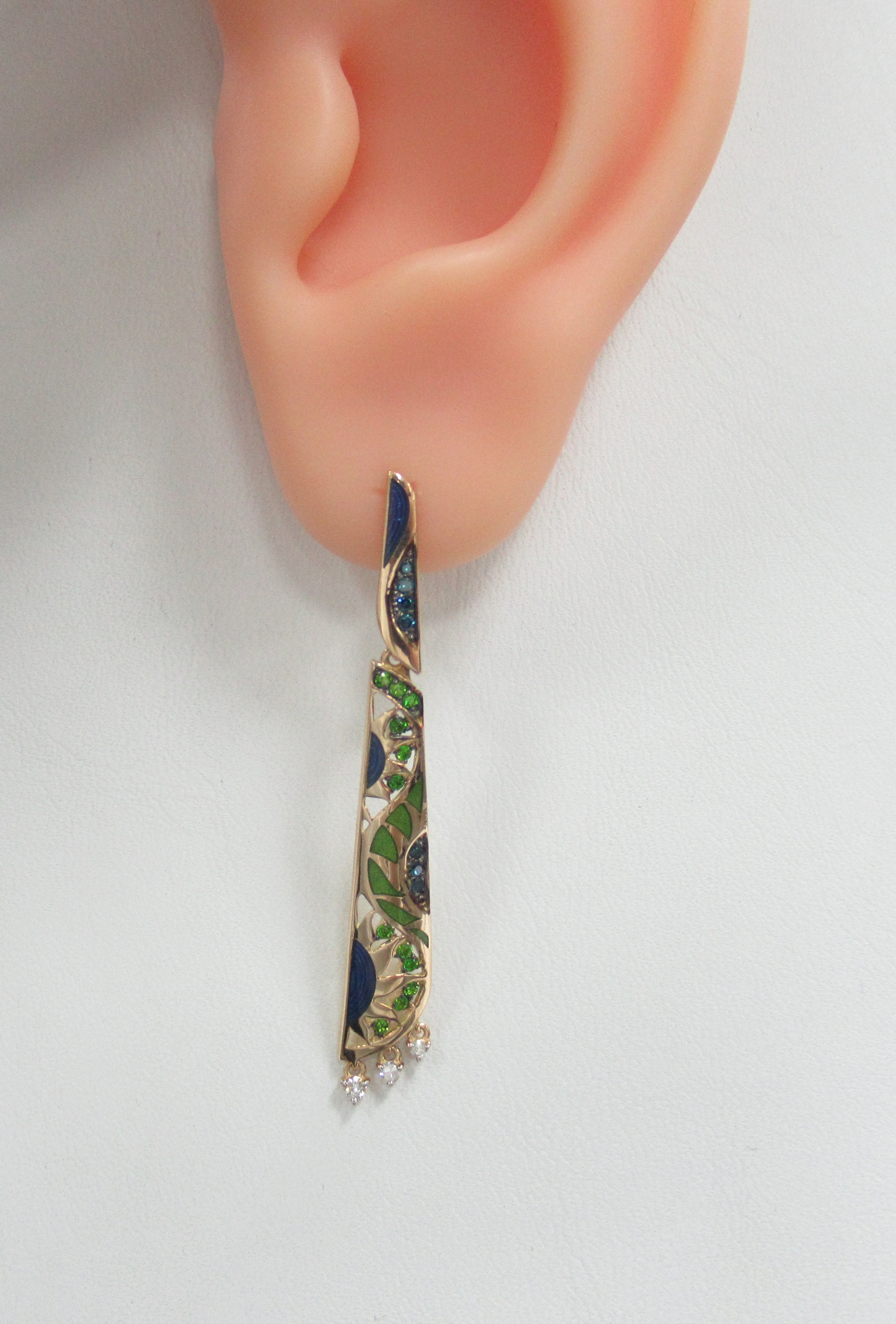 10512-000766 Серьги (Au 585)